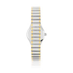 Montre femme bracelet acier bicolore - vue 2