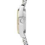 Montre femme bracelet acier bicolore - vue 3