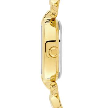 Dameshorloge in goud en strass