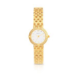 Montre femme bracelet métal plaqué - vue 1