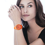 Montre et bracelet silicone - vue porté 1