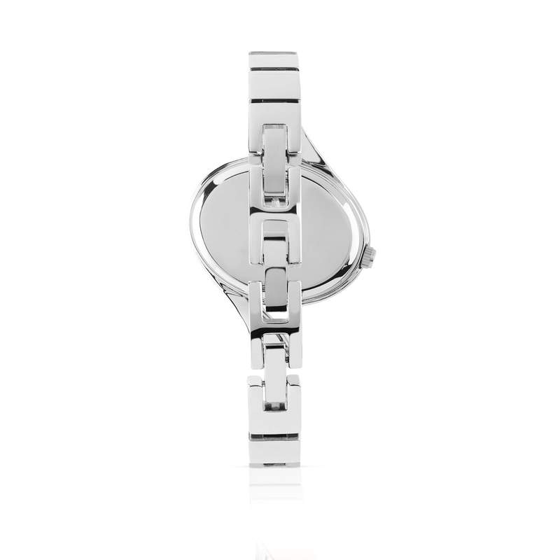 Montre femme metal 2 tons - vue 2