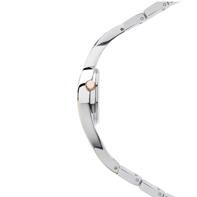 Montre femme metal 2 tons - vue 3