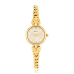 Montre femme dorée - vue 1