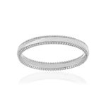 Bague argent 925, perlée. - vue 1