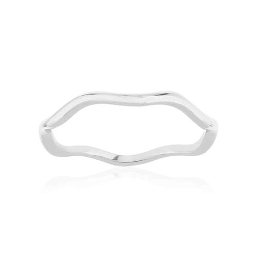 Bague argent 925 torsadée