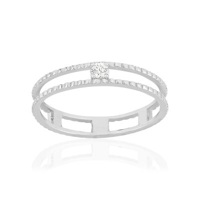 Bague argent 925 zirconia