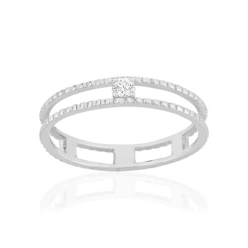 Bague argent 925 zirconia