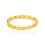 Bague plaqué or jaune - vue 1
