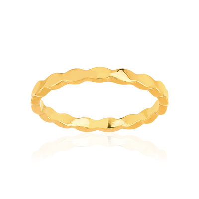 Bague plaqué or jaune