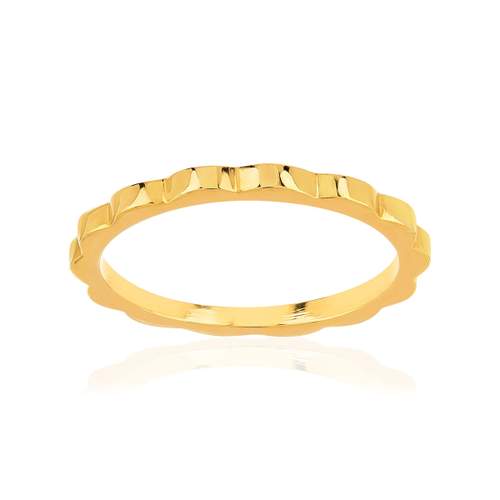 Bague plaqué or jaune