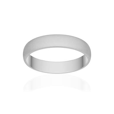 Bague Alliance En Platine 850‰ Motifs Géométriques - Taille 51, Vintage Circa 1980