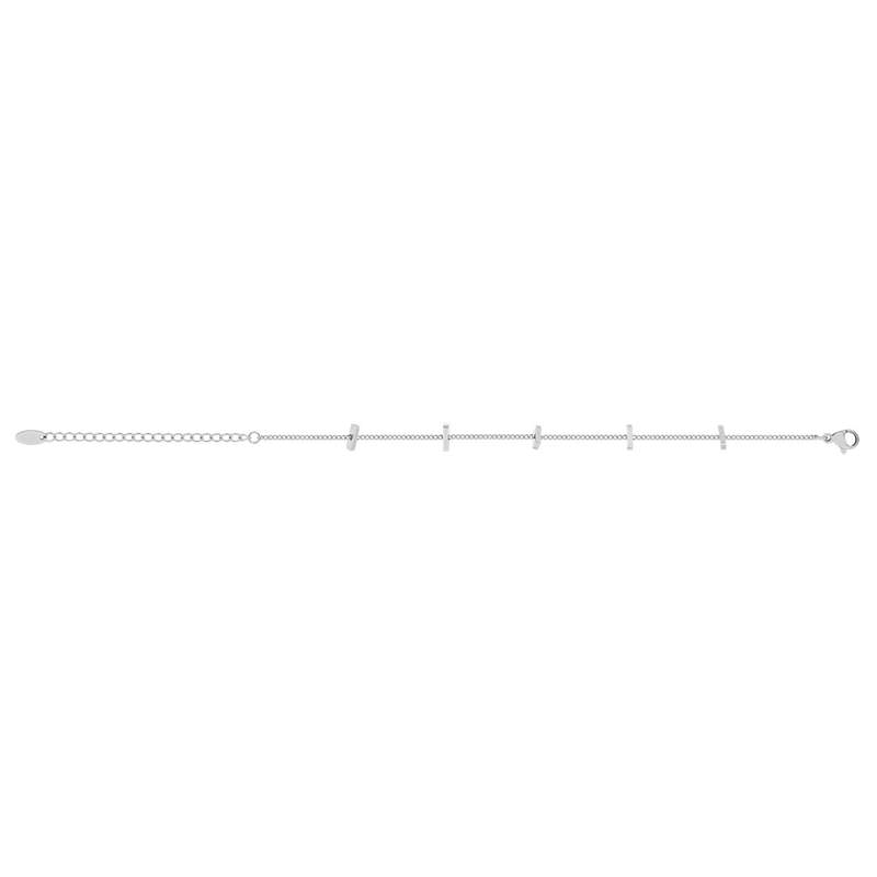 Bracelet acier 22 cm - vue 2