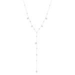 Collier acier motif boule longueur réglable 40 à 45 cm - vue 1