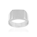 Chevalière acier - vue 1