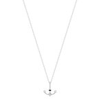 Collier acier ancre 55cm - vue 2