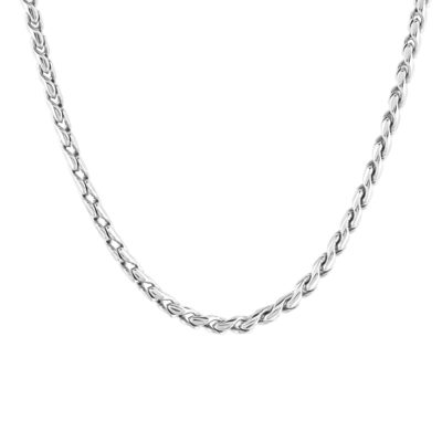 Collier acier 55cm