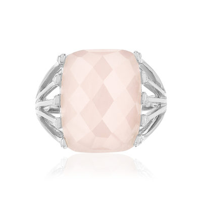 Bague quartz rose maty hot sale