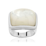 Bague argent 925 nacres - vue 1