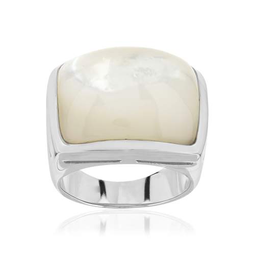 Bague argent 925 nacres