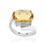 Bague argent 925 pierre synthétique - vue 1