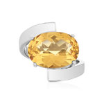 Bague argent 925 pierre synthétique - vue 3