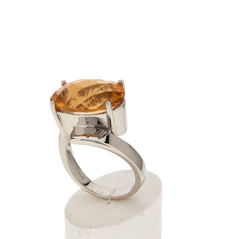 Bague argent 925 pierre synthétique - vue 3