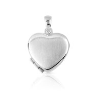 Pendentif argent 925 coeur porte-photo