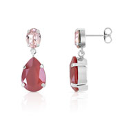 Boucles d'oreilles argent 925 cristaux