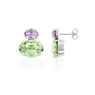 Boucles d'oreilles argent 925 cristaux
