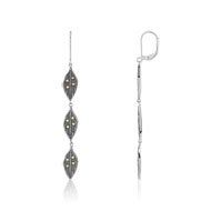 Boucles d'oreilles argent 925