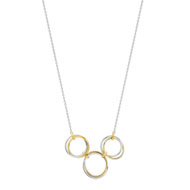 Collier argent 925, 2 tons