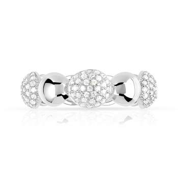 Bague argent 925 zirconia