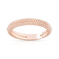 Bague argent 925 rosé