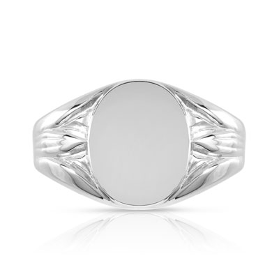 Chevalière argent 925 - vue V3