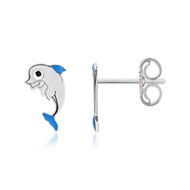 Boucles d'oreilles argent 925 laque