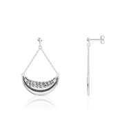 Boucles d'oreilles argent 925