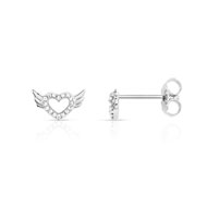 Boucles d'oreilles argent 925 zirconia