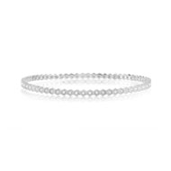 Bracelet jonc argent 925 zirconia