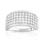 Bague argent 925 zirconia - vue 1