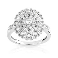 Bague argent 925 zirconia