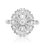 Bague argent 925 zirconia - vue 3