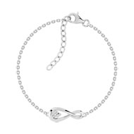 Bracelet argent 925 diamant
