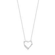 Collier argent 925 diamant