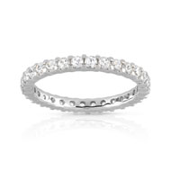 Alliance argent 925 zirconia