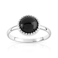 Bague argent 925 onyx