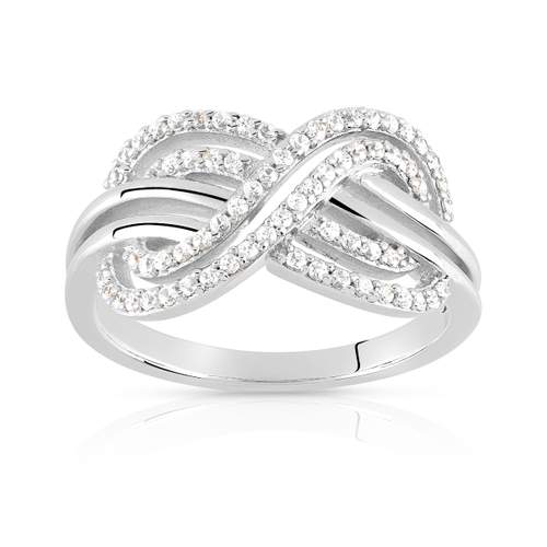 Bague argent 925 zirconia