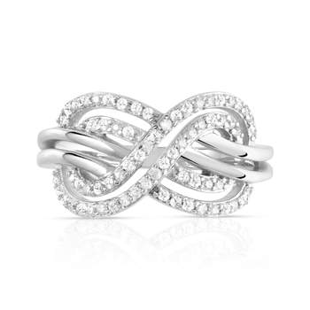 Bague argent 925 zirconia