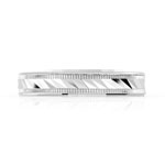 925 silver wedding ring 4 mm - view 3