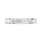 Alliance argent 925 diamanté 3 mm - vue 3